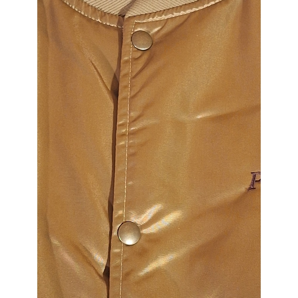 GAME Sportswear Mens Nylon Bomber Jacket XXL Harness Racing Horse Gold USA 81864 - Picture 13 of 16